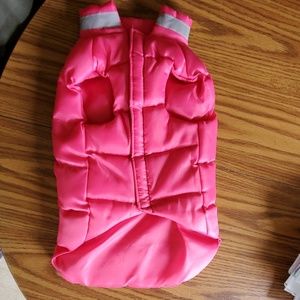 Casual Canine Pink Dog Jacket sz M